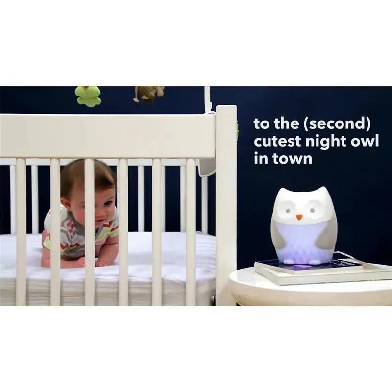 Skip Hop Moonlight & Melodies Nightlight Soother - Owl Image 4