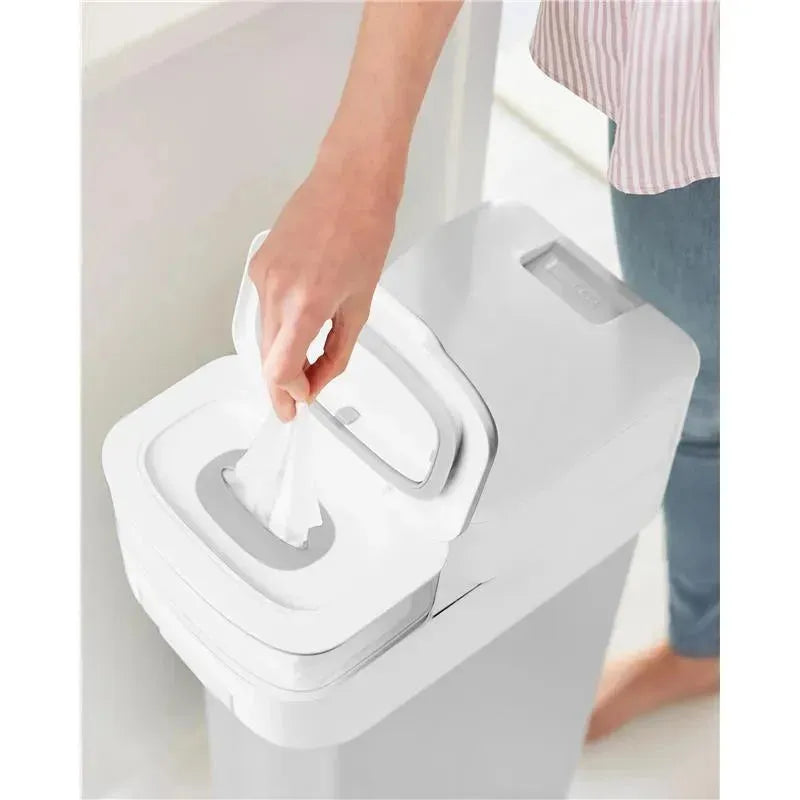 Skip Hop - Nursery Style Wipes Holder, White Image 7
