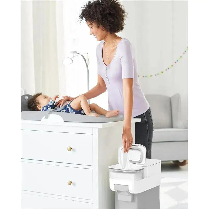 Skip Hop - Nursery Style Wipes Holder, White Image 8