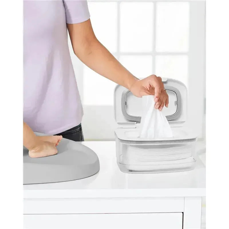 Skip Hop - Nursery Style Wipes Holder, White Image 2