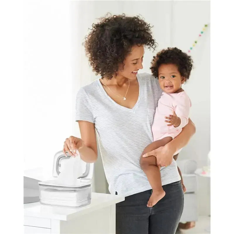 Skip Hop - Nursery Style Wipes Holder, White Image 4