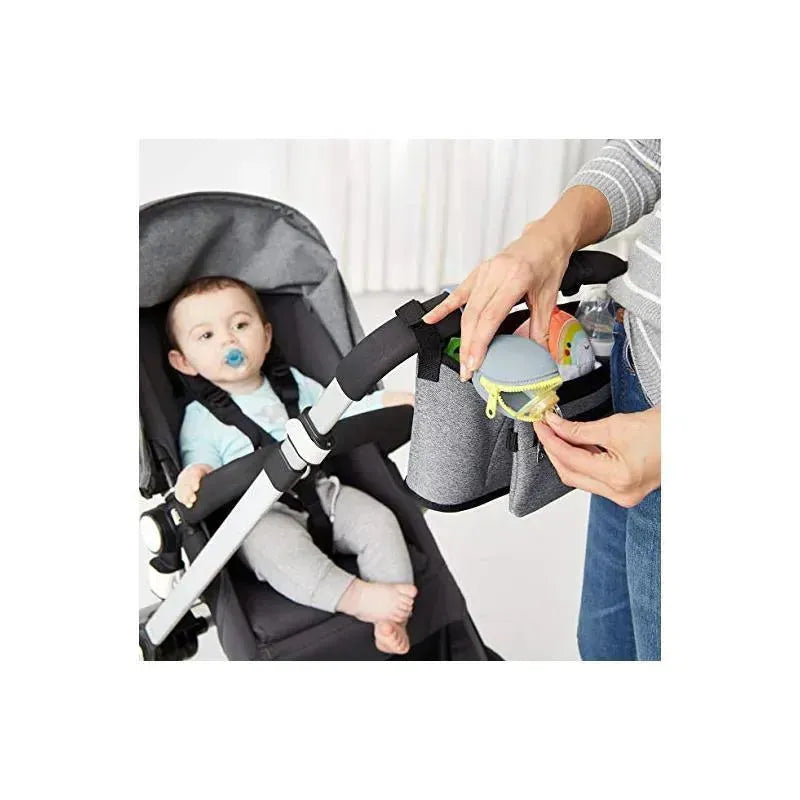 Skip Hop - Silicone Pacifier Holder, Grey Image 4