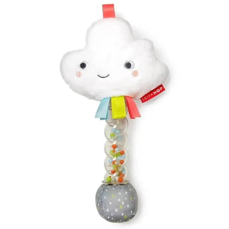 Skip Hop Silver Lining Cloud Rainstick Rattle Image 1