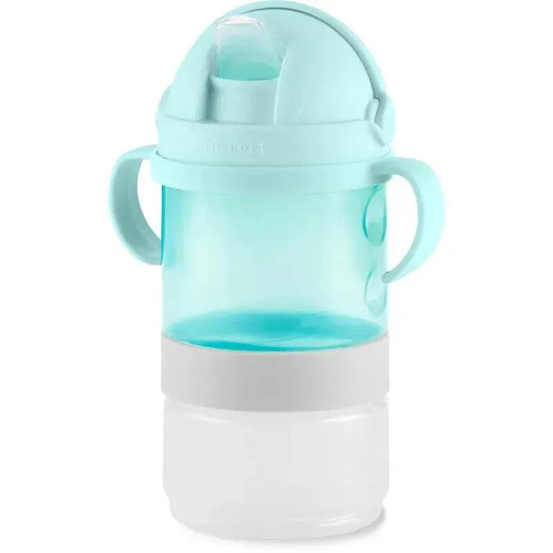 Skip Hop - Sip To Snack 2-In-1 Set, Teal/Grey Image 1