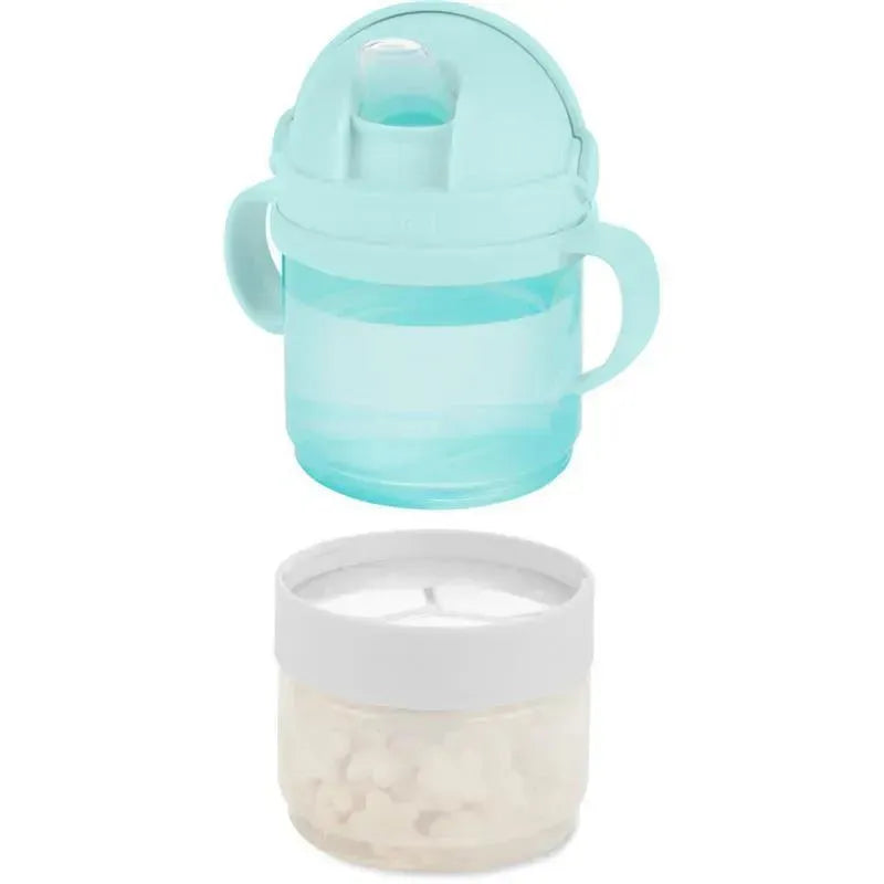 Skip Hop - Sip To Snack 2-In-1 Set, Teal/Grey Image 2