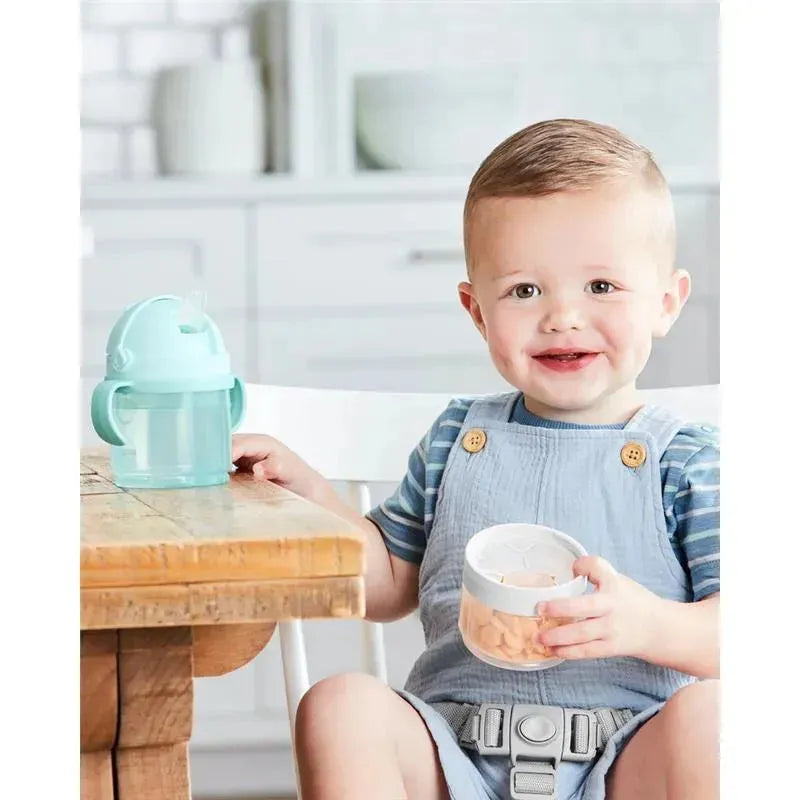 Skip Hop - Sip To Snack 2-In-1 Set, Teal/Grey Image 3