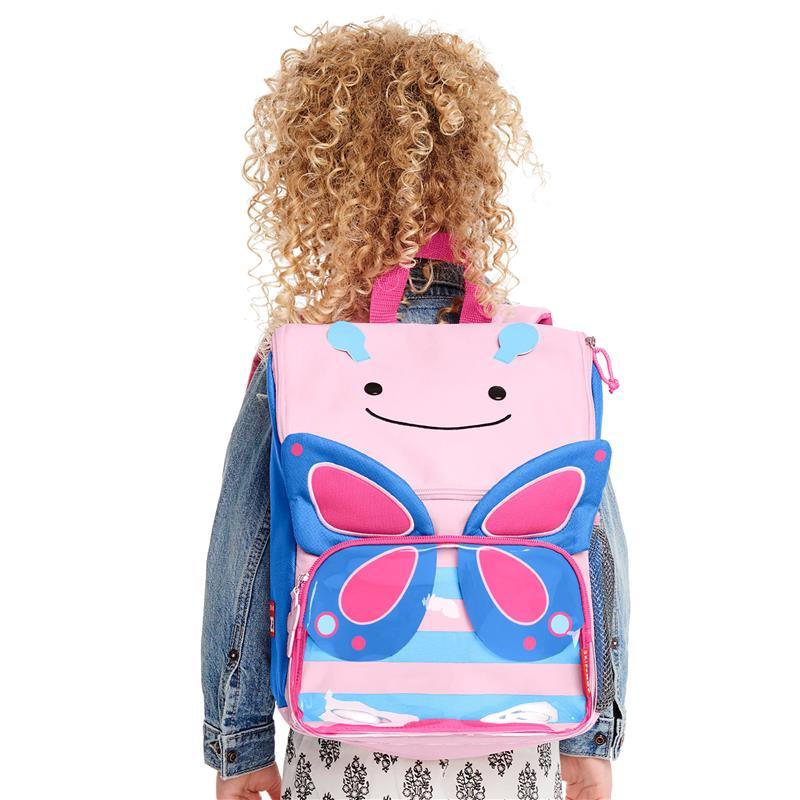 Skip Hop - Zoo Big Kid Backpack, Butterfly Image 7