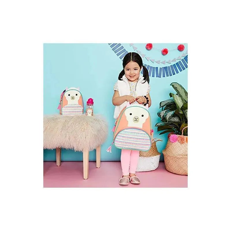 Skip Hop - Zoo Little Kid Backpack, Llama Image 4