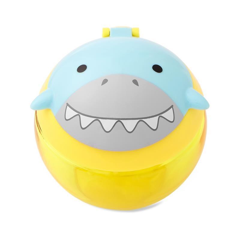 Skip Hop Zoo Snack Cups For Toddlers Spill Proof,Shark Image 4