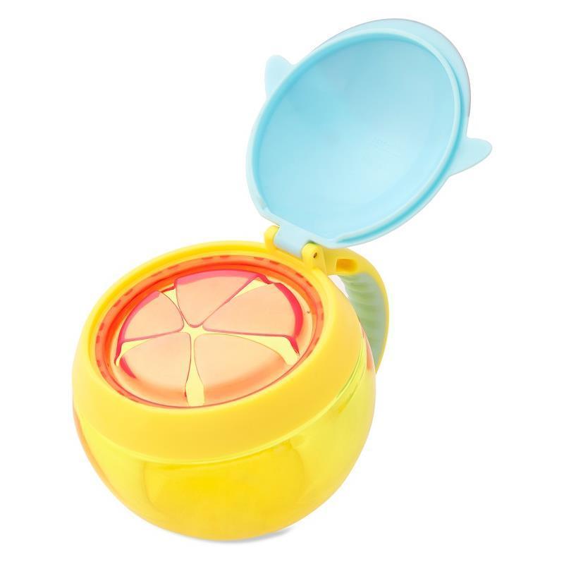 Skip Hop Zoo Snack Cups For Toddlers Spill Proof,Shark Image 2