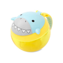 Skip Hop Zoo Snack Cups For Toddlers Spill Proof,Shark Image 1