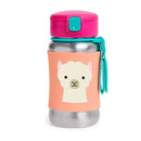 Skip Hop - Zoo Stainless Steel Straw Bottle, Llama Image 1