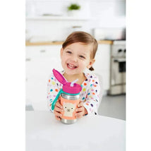Skip Hop - Zoo Stainless Steel Straw Bottle, Llama Image 3