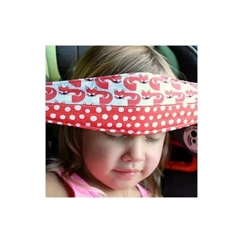 SlumberSling, The Safest Toddler Car Seat Sleep Aid, Foxy Polkadots Image 1