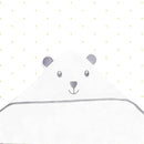 Spasilk - Hooded Towel Animal Bear, White Image 7