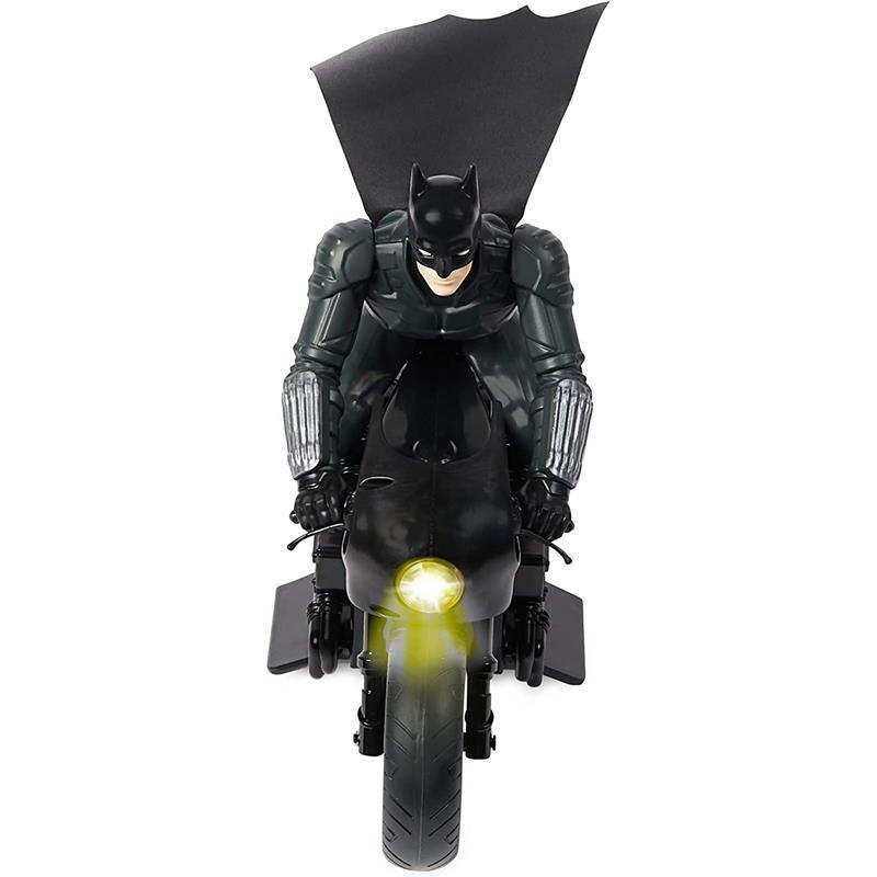 Spin Master Batman Batcycle Movie RC with Batman Rider Image 2