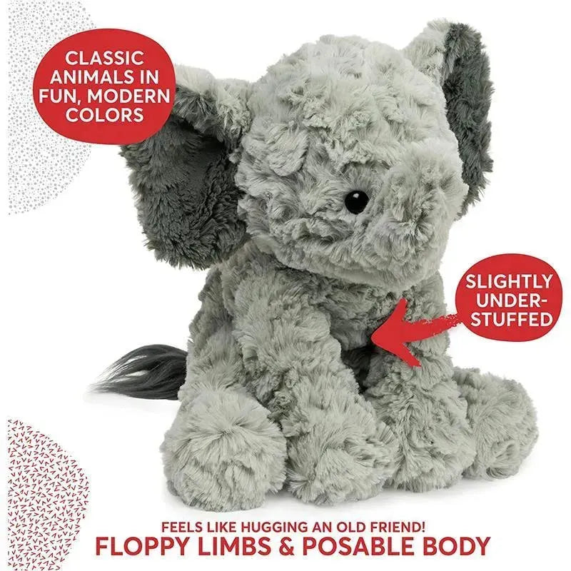 Spin Master - Cozys Collection Bunny Plush Soft Stuffed Animal, Elephant Image 5