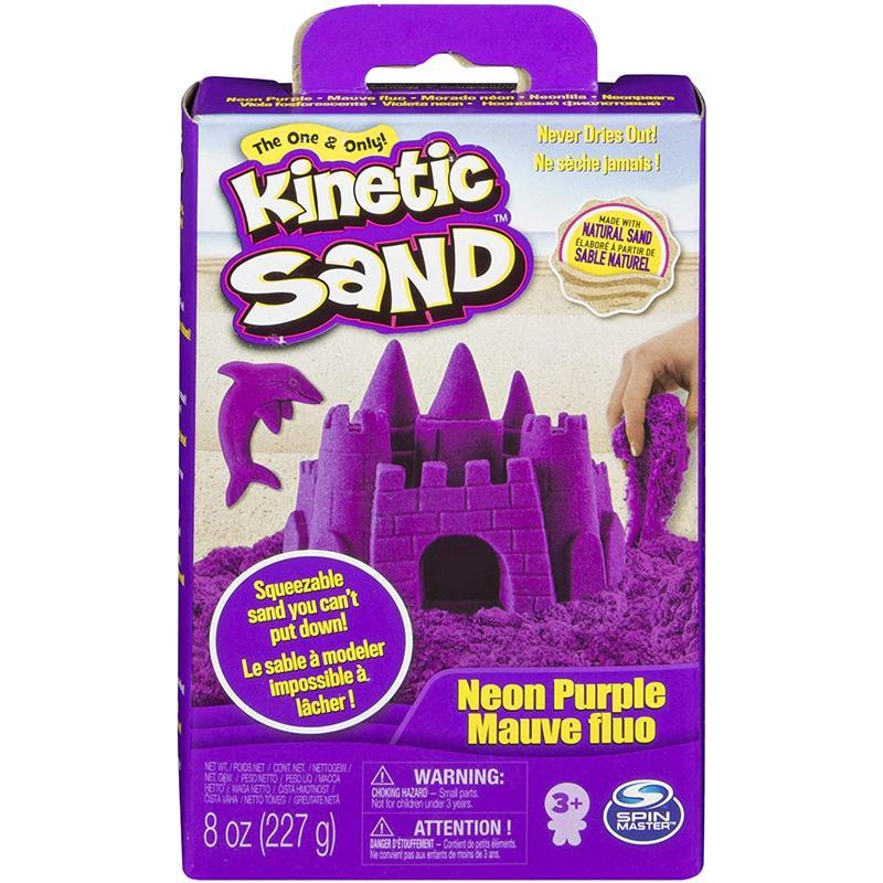 Spin Master - Gund Kinetic Sand, 8 Oz Sand Purple Image 1