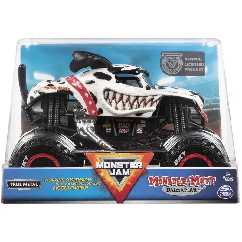 Spin Master - Monster Jam True Metal Monster Truck Mutt Dalmatian Image 1
