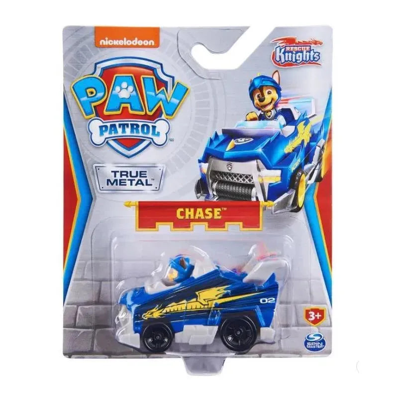 Spin Master paw Patrol: Rescue Knights Chase True Metal Car Vehicle Image 3