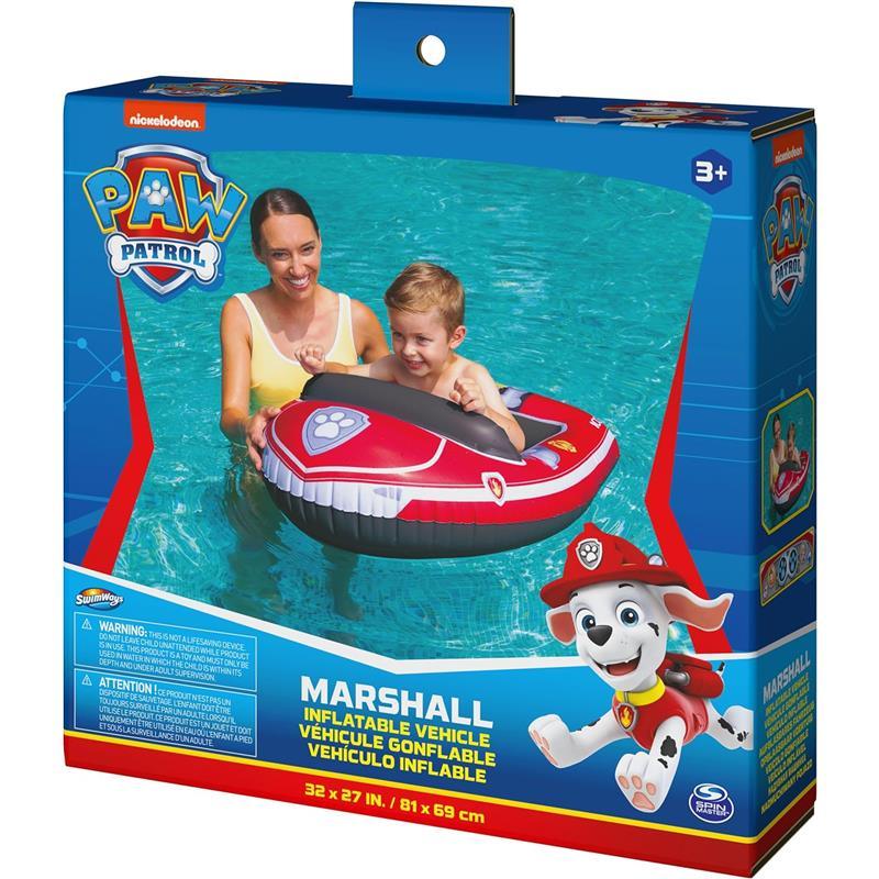 Spin Master - Swimways Paw Patrol Boat, for Kids Aged 3 & Up, Marshall Image 8