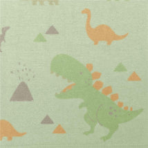 Stephen Joseph 100% Cotton Baby Blanket, Dino Image 2