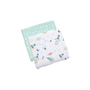 Stephen Joseph - 2Pk Space Muslin Blanket Set Image 1