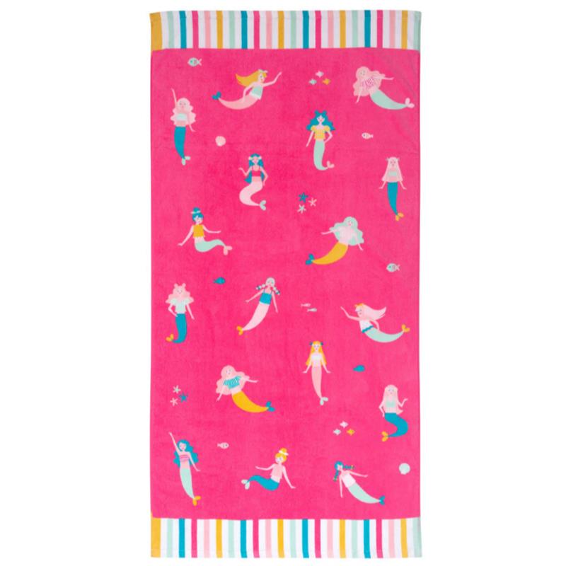 Stephen Joseph - Beach And Bath Towels Mermaid Image 1