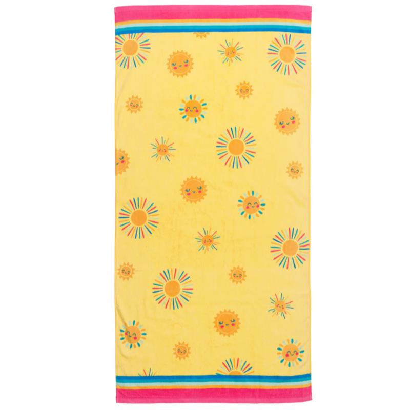 Stephen Joseph - Beach And Bath Towels Sunshine Image 1