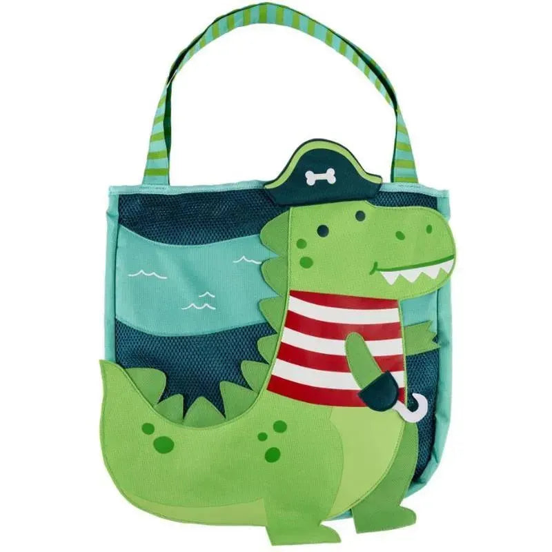 Stephen Joseph - Beach Totes & Sand Toy Play Set, Dino Pirate Image 1