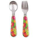 Stephen Joseph Silverware Set, Butterfly Image 1