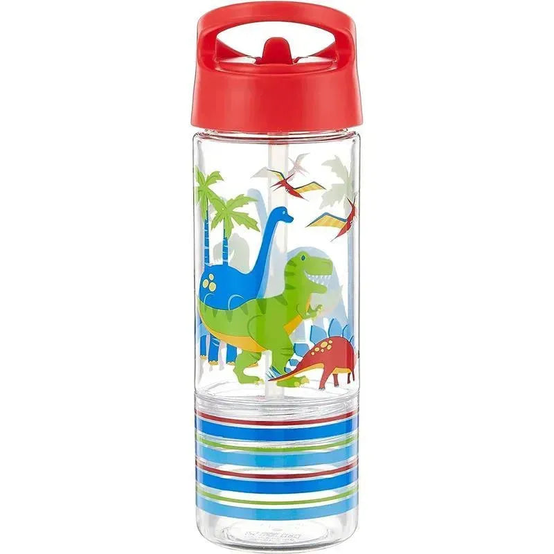 Stephen Joseph Snip and Snack Bottle - Dino Image 1