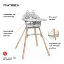 Stokke - Clikk High Chair Cloud Grey Image 2