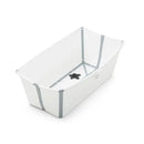 Stokke - Flexi Bath Bundle Folding Baby Bathtub with Newborn Support, White/Grey Image 2