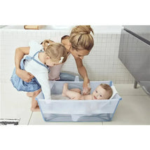 Stokke - Flexi Bath Tub X-Large Bundle, Ocean Blue Image 2