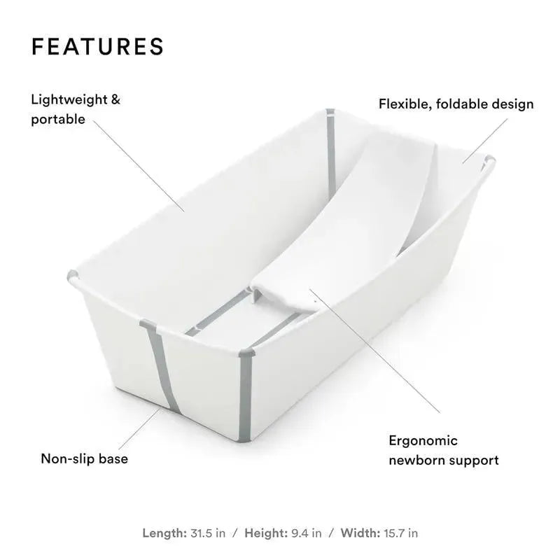 Stokke - Flexi Bath Tub X-Large Bundle, White Image 5