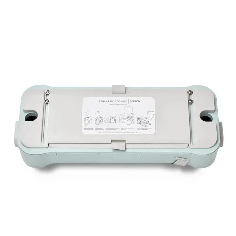 Stokke Jetkids Bedbox 2.0 Ride-on Suitcase - Green Aurora Image 6