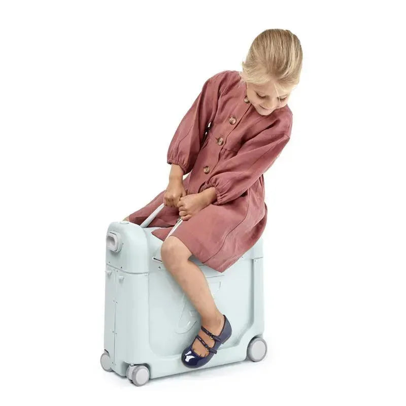Stokke Jetkids Bedbox 2.0 Ride-on Suitcase - Green Aurora Image 7
