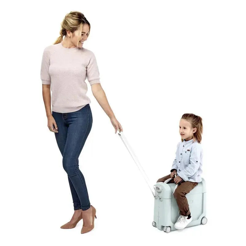 Stokke Jetkids Bedbox 2.0 Ride-on Suitcase - Green Aurora Image 8