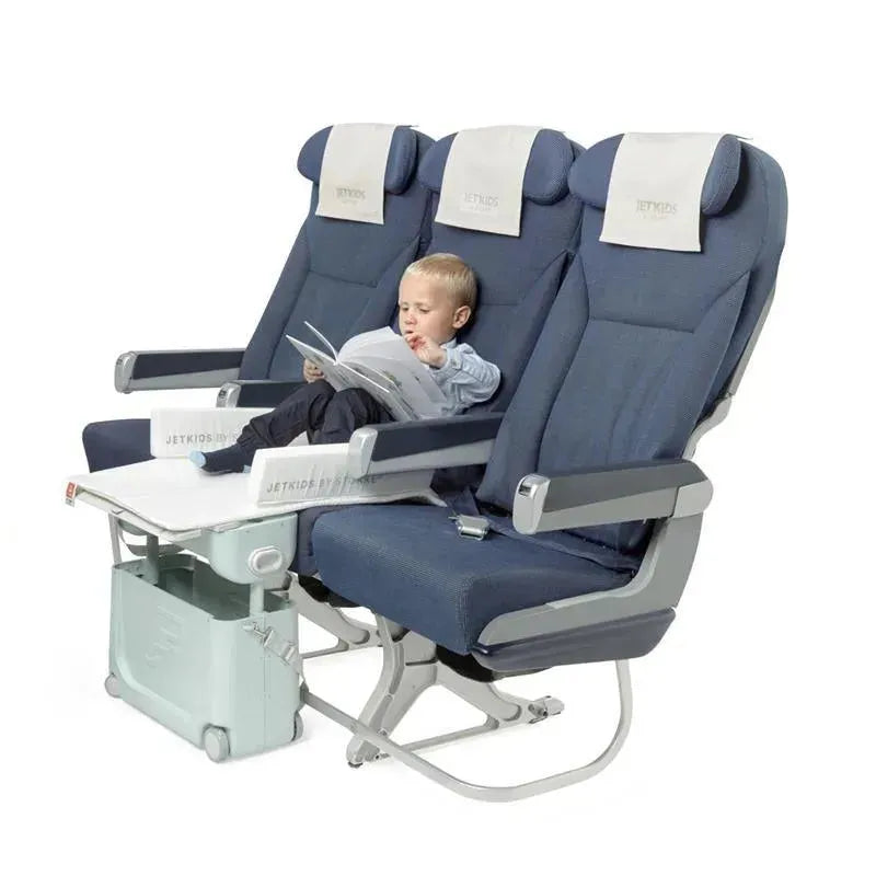 Stokke Jetkids Bedbox 2.0 Ride-on Suitcase - Green Aurora Image 9