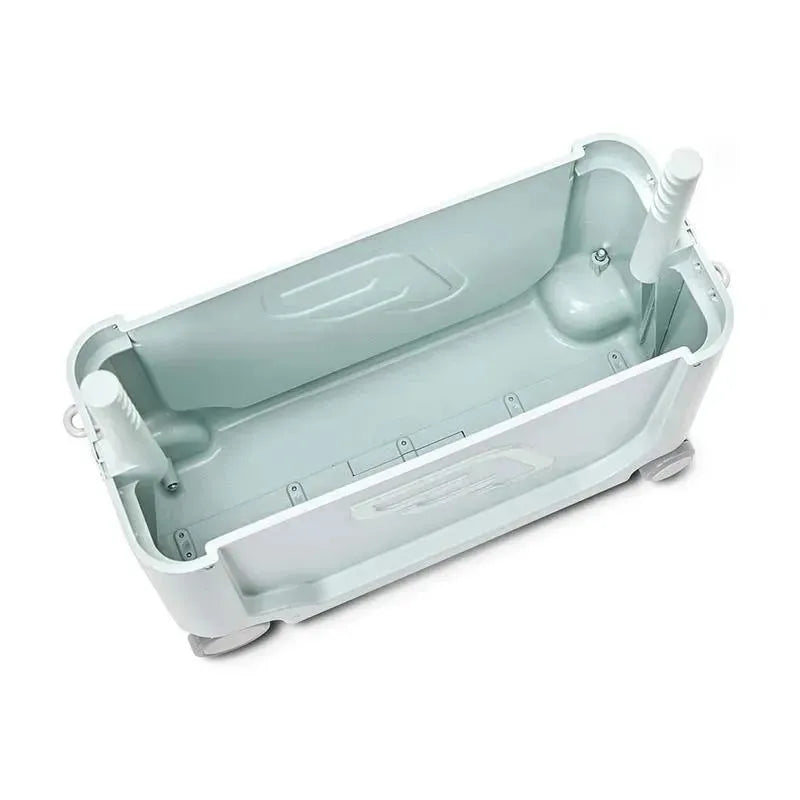 Stokke Jetkids Bedbox 2.0 Ride-on Suitcase - Green Aurora Image 11