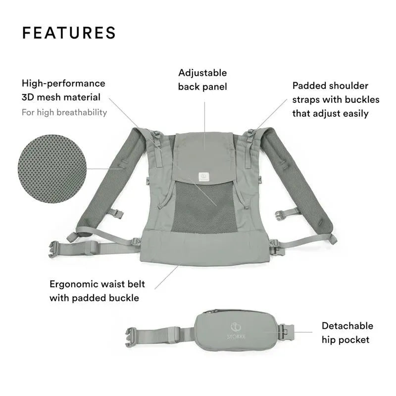 Stokke - Limas™ Mesh, Glacier Green Image 2