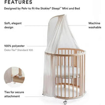 Stokke - Sleepi Canopy by Pehr, Grey Image 2