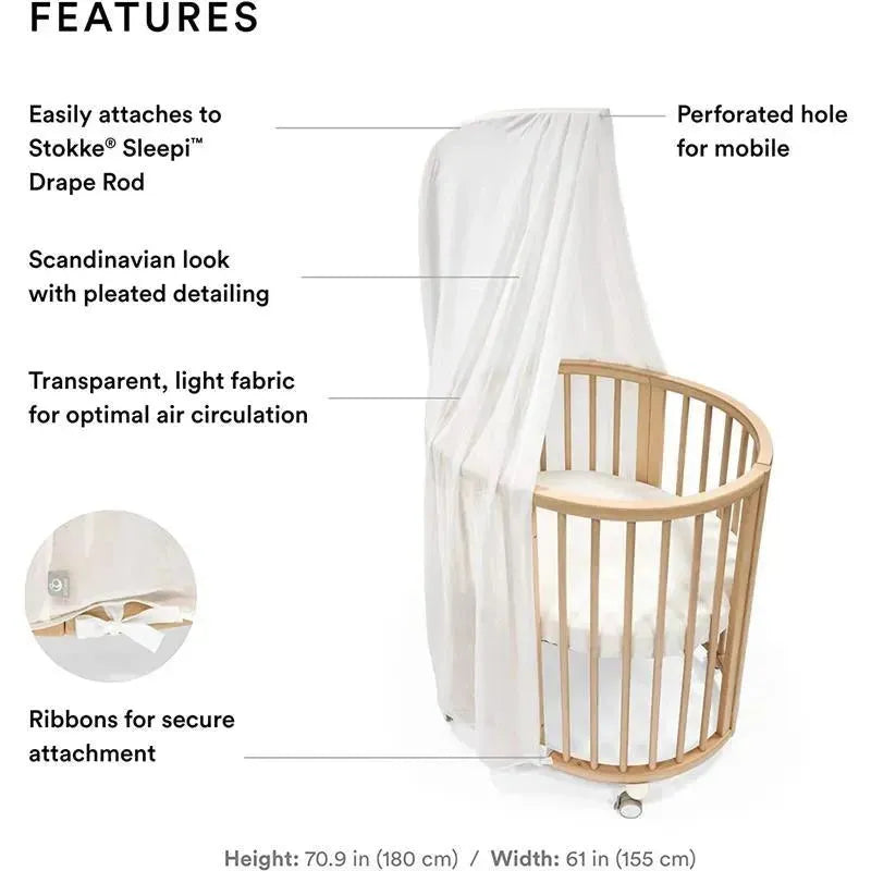 Stokke - Sleepi Canopy, White Image 2