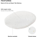 Stokke - Sleepi Mini Fitted Sheet by Pehr, Celestial Image 2