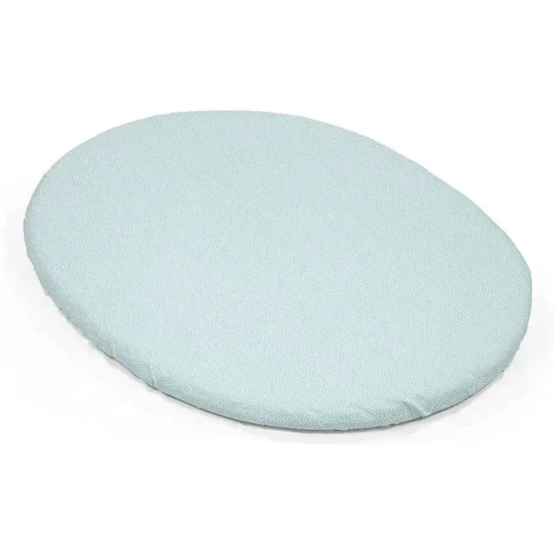 Stokke - Sleepi Mini Fitted Sheet, Dots Sage Image 1