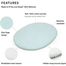 Stokke - Sleepi Mini Fitted Sheet, Dots Sage Image 2