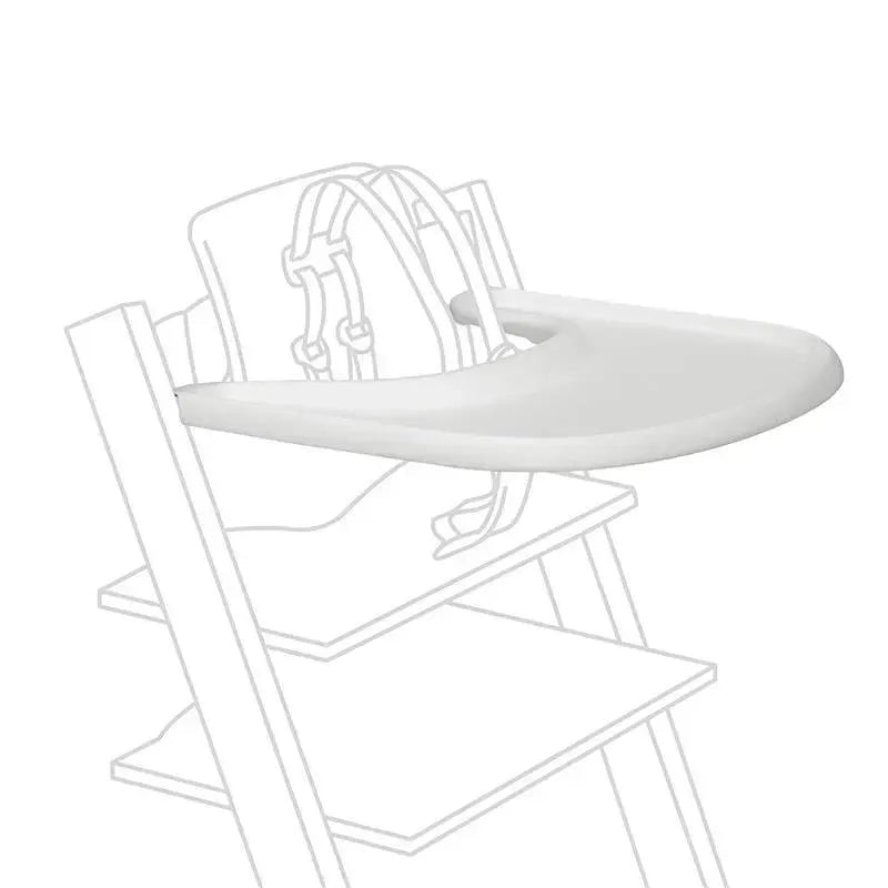 Stokke Tray, White - Compatible with the Stokke® Baby Set from V2 onwards Image 1