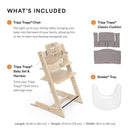 Stokke - Tripp Trapp Complete High Chair, Natural/Nordic Grey Image 3