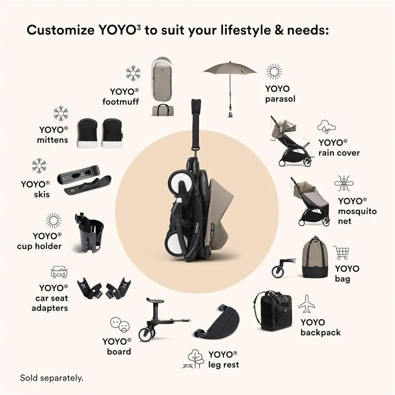 Stokke - Yoyo 6+ Color Pack, Taupe Image 4